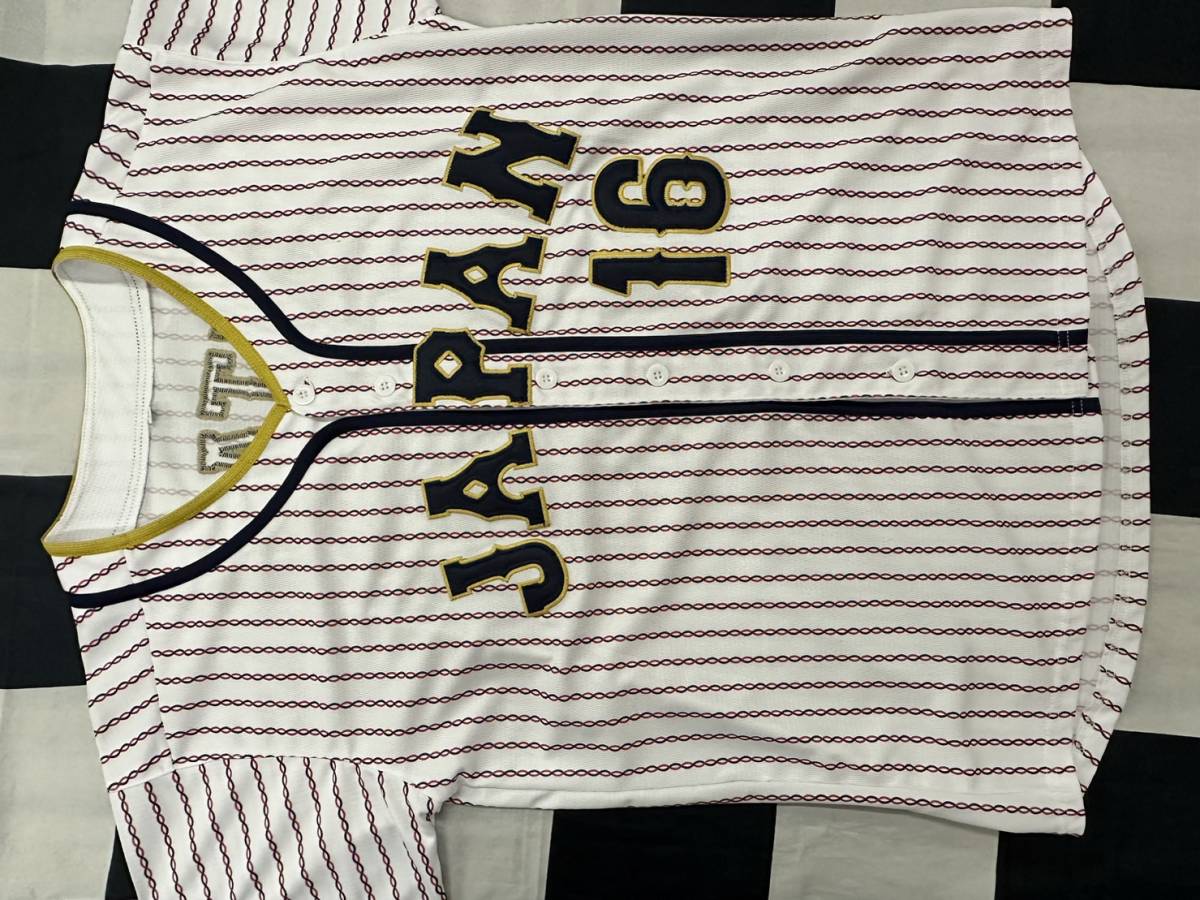 大谷翔平 #16 日本代表 WBC 2023 ジャージ ユニフォーム M 野球 侍