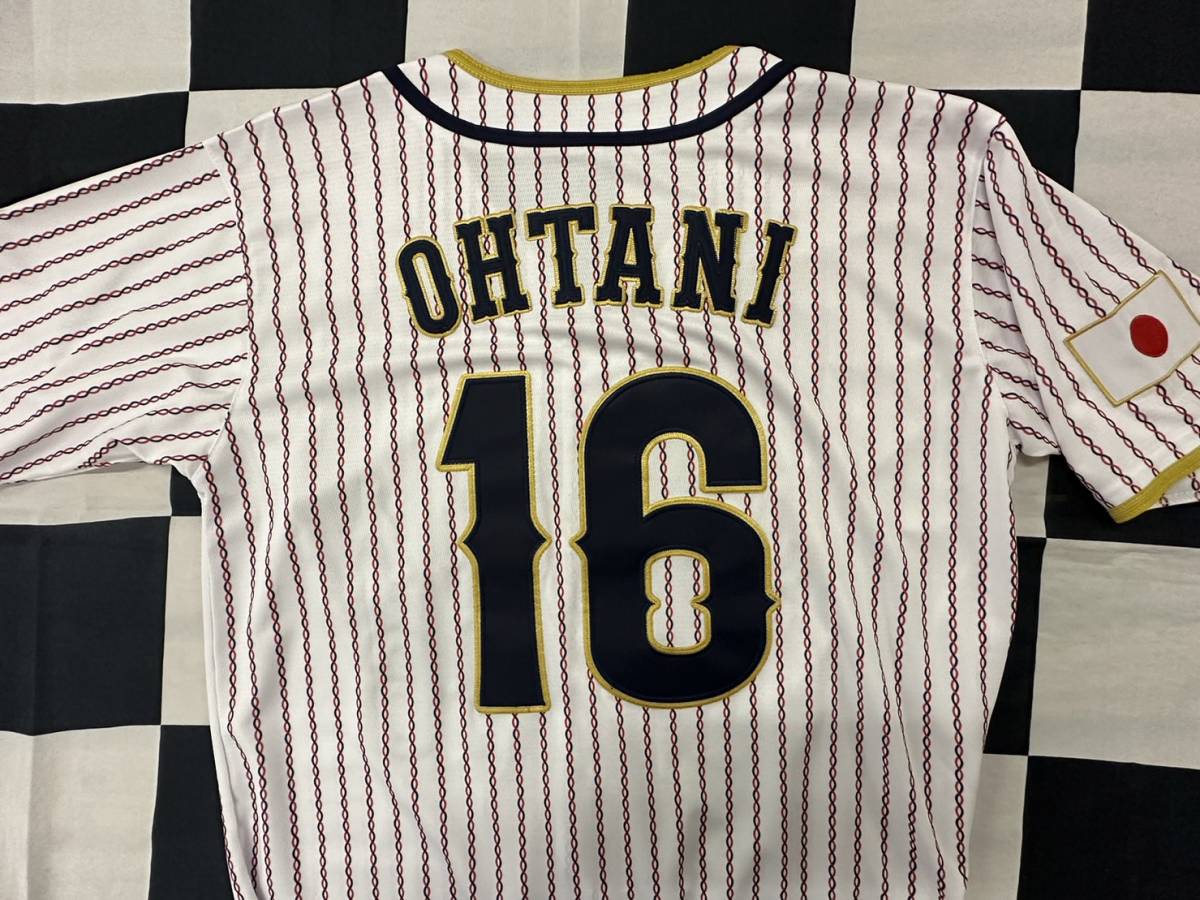 大谷翔平 #16 日本代表 WBC 2023 ジャージ ユニフォーム M 野球 侍