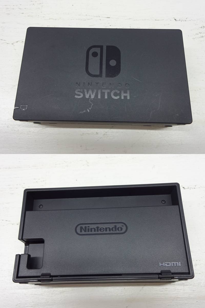 073-P09) 中古品 Nintendo switch 本体 Joy-Con [L]ネオンブルー [R