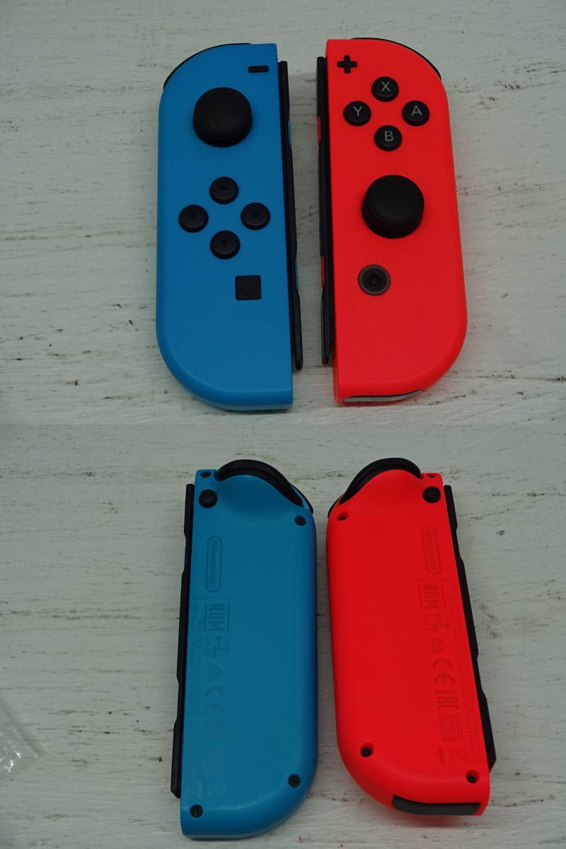 073-P09) 中古品 Nintendo switch 本体 Joy-Con [L]ネオンブルー [R