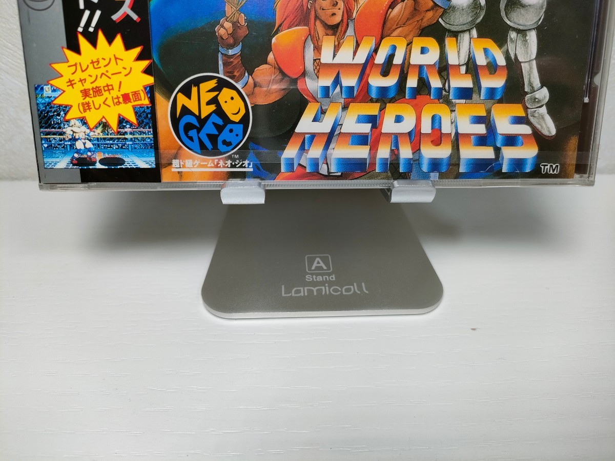 ネオジオCD【ワールドヒーローズ】『未開封』(NEOGEO SNK ソフト ADK