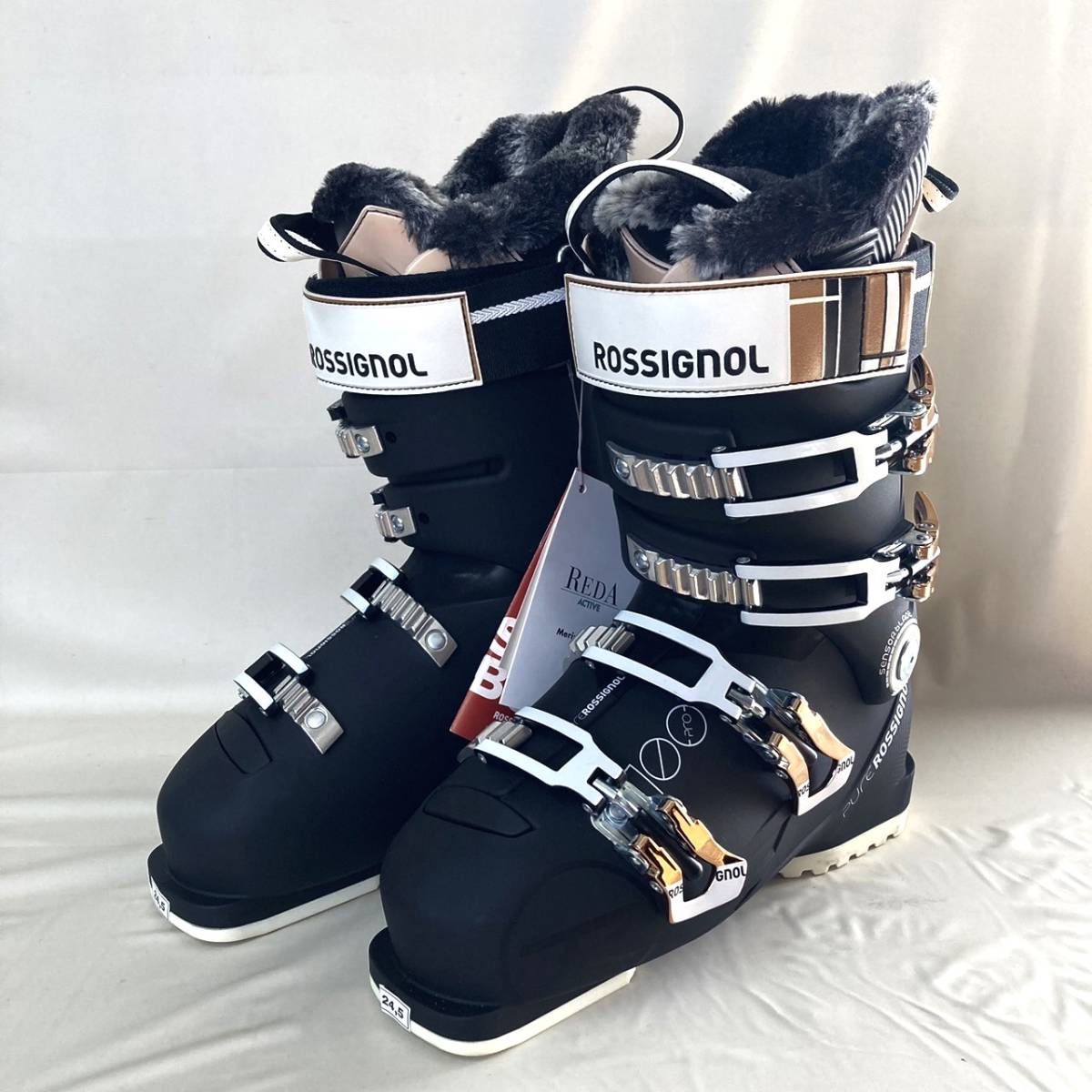タグ付き・未使用】PURE ROSSIGNOL スキーブーツ 24.5cm womam