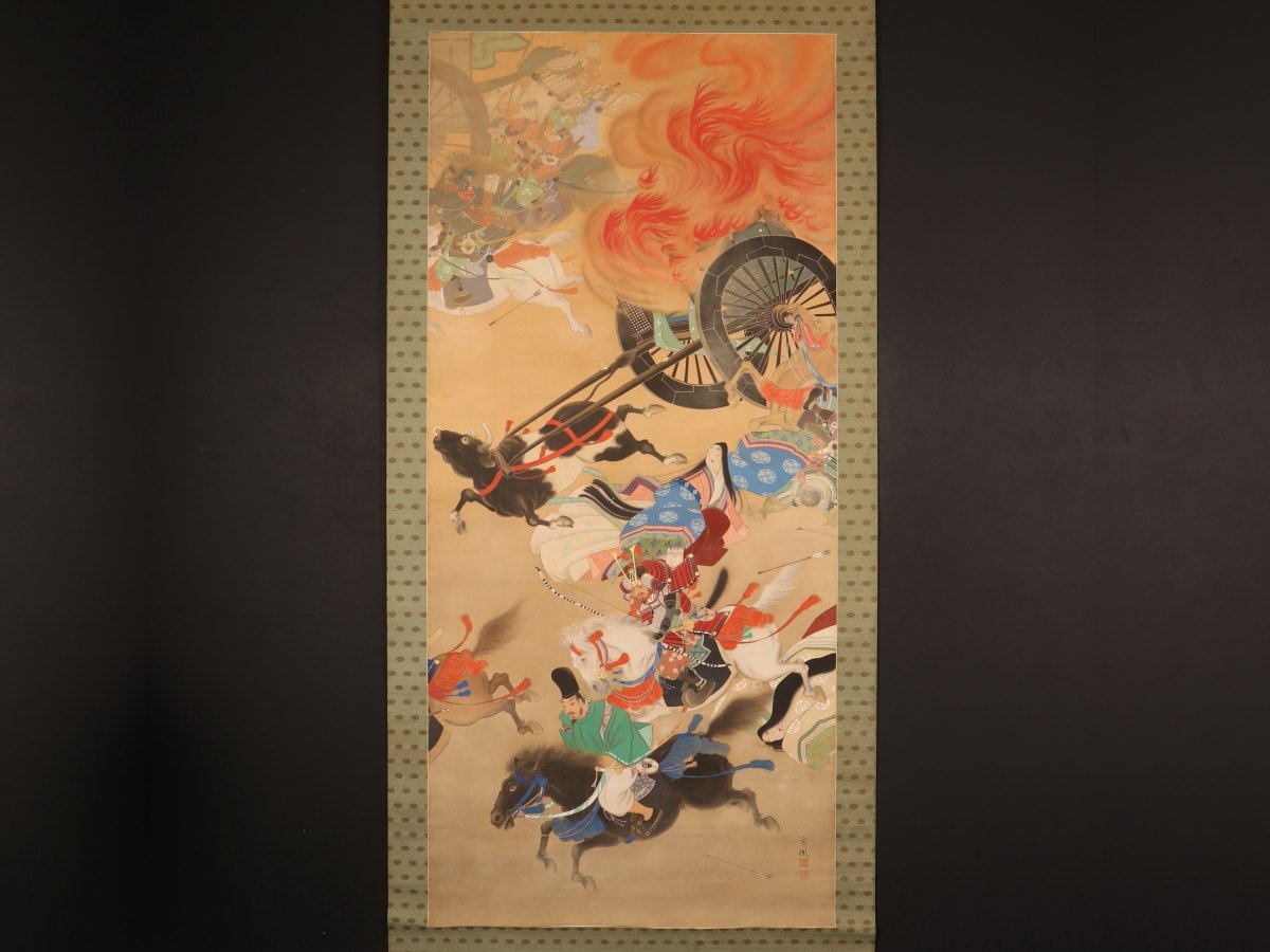 橋本 高鳳 作｜掛軸販売・通販・買取の高美堂 掛軸紫陽花双鶏 - Mai 