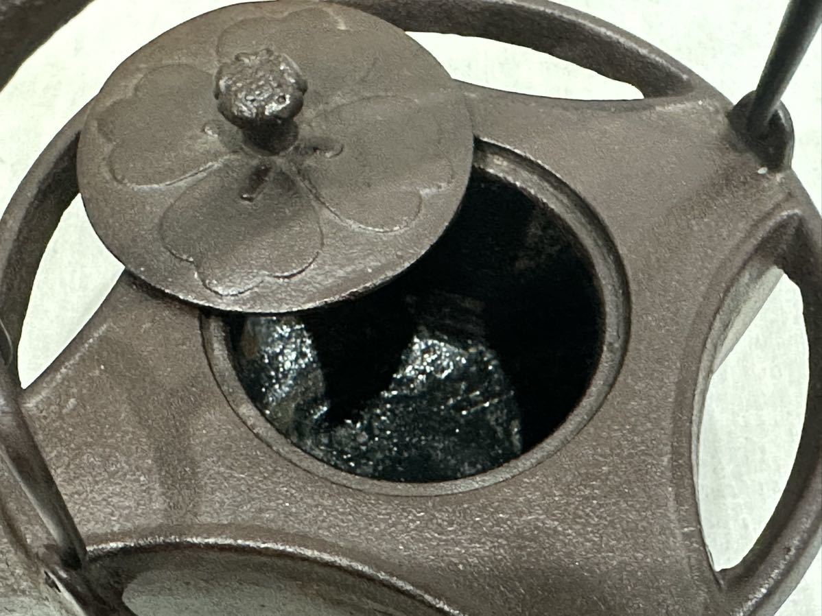 ◯ 佐藤浄清 陶器 鉄瓶 茶道具 鉄急須 元箱 長期保管品 ◯ 鉄瓶