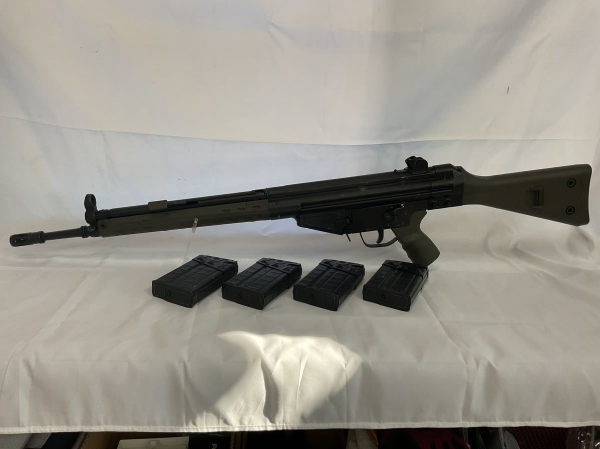 超激得，限定セール LCT 電動ガン G3A3 マガジン4本付き 箱取説