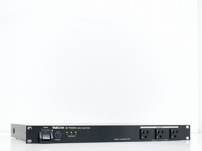 TASCAM AV-P250S パワーディストリビューター⁄コンディショナー 中古