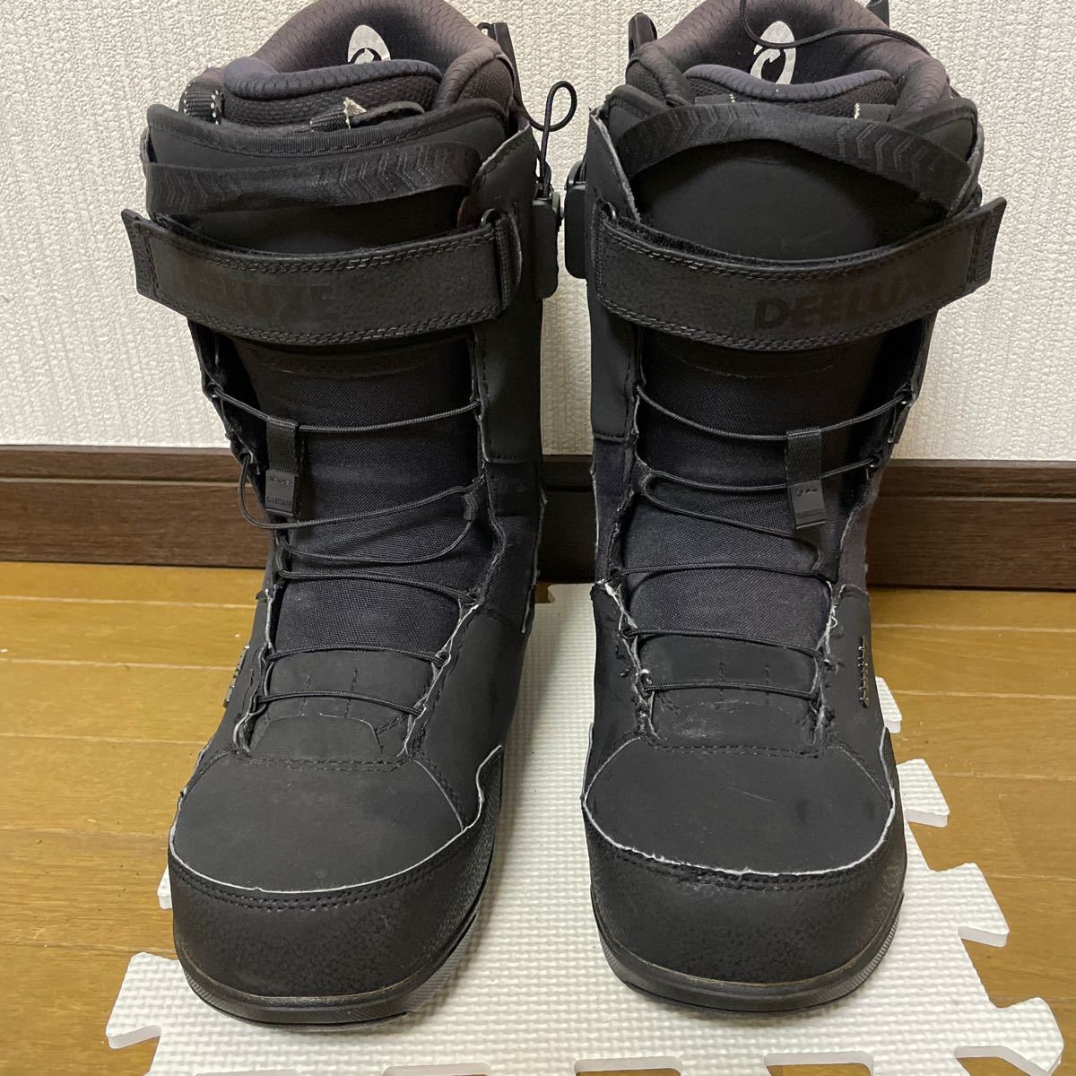 中古 25cm LISCH スノーボード ブーツ シューズ ブラック 黒色