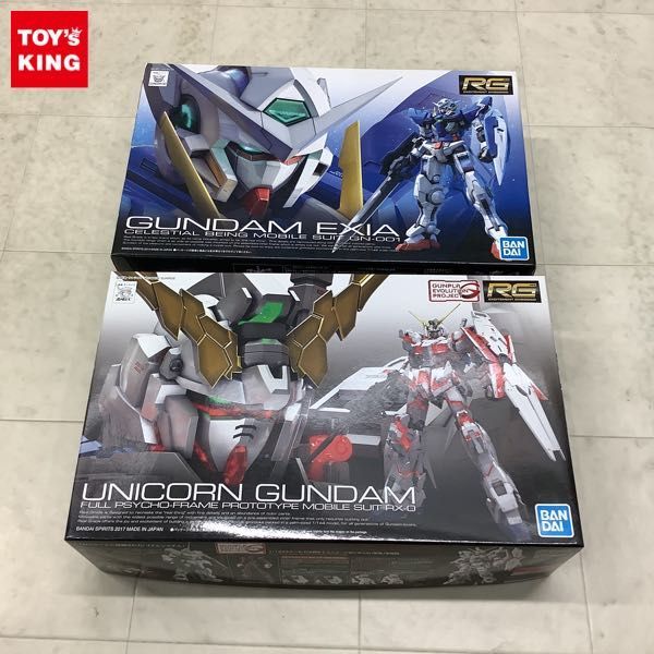 1円〜 RG 1/144 ユニコーンガンダム ガンダムエクシア 【公式通販】