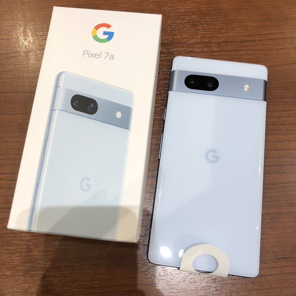 ★1円スタート Google Pixel 7a グーグルピクセル G82U8 128GB 利用制限○ ドコモ スマートフォン スマホ アンドロイド 水色 中古美品 EC6_1