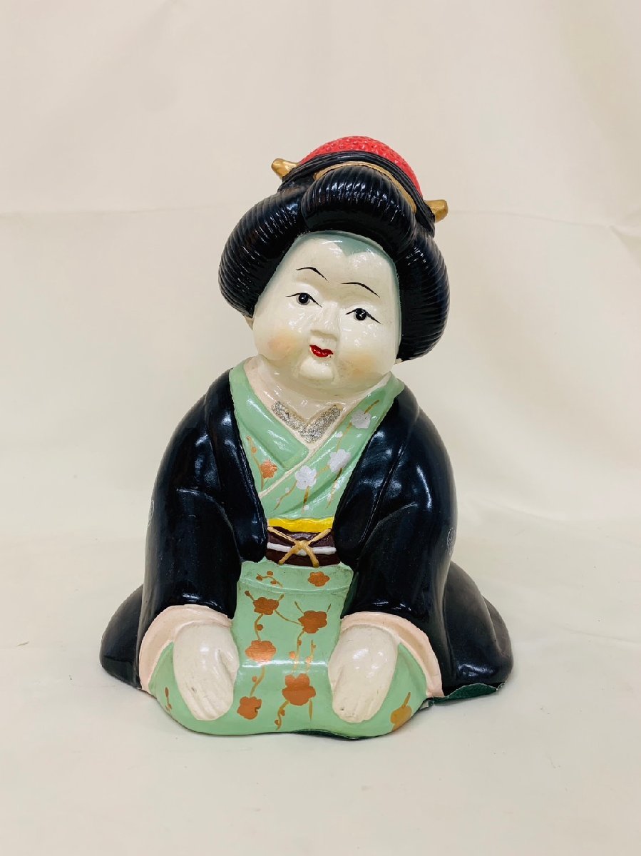 縁起物】お福さんの置物 【公式通販】