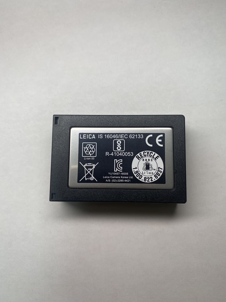Leica ライカM10用 リチウムイオンバッテリー BP-SCL5