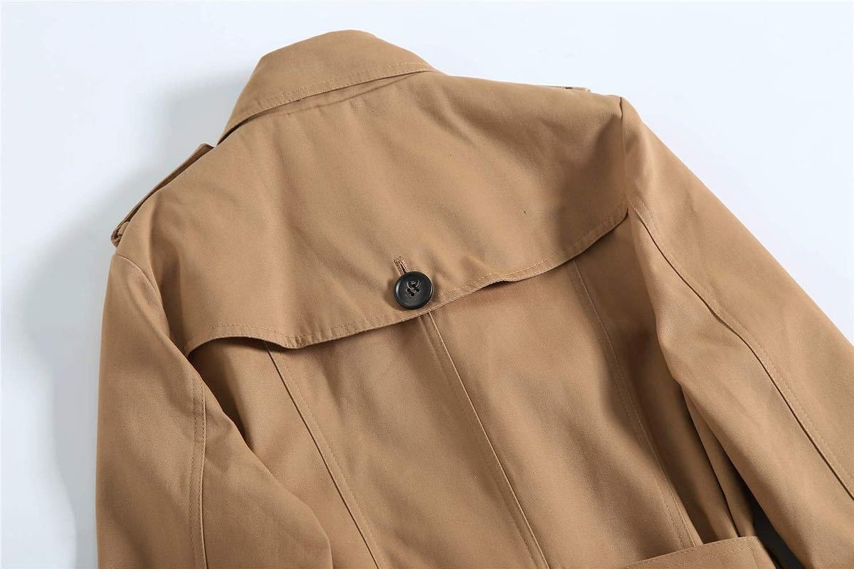限定セール，正規品 トレンチ コート OL 秋冬春対応 アウター ロング丈 オーバーコート おしゃれ スプリングコート アウター 熟成綿 トレンチコート