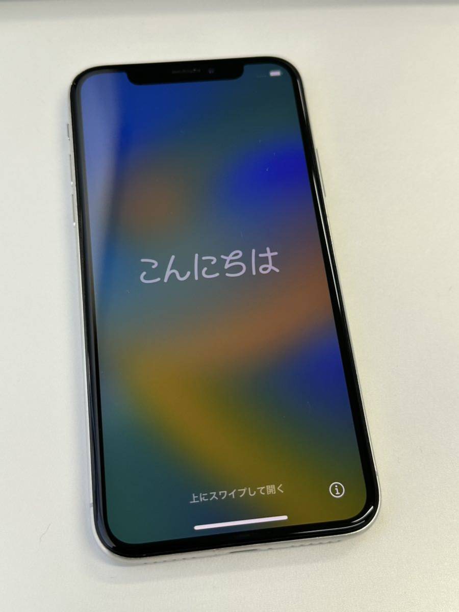 iPhone X 256GB バッテリー交換済み ジャンク扱いでお願いします