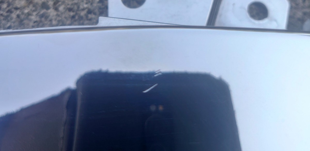 日野純正 プロフィア メッキサイドフェンダー_2