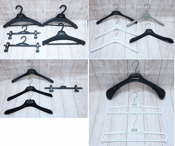 6-3020A/ドリスヴァンノッテン、クリスヴァンアッシュ、ソロイスト、ナンバーナイン、アンダーカバー等ブランド ハンガー 17点