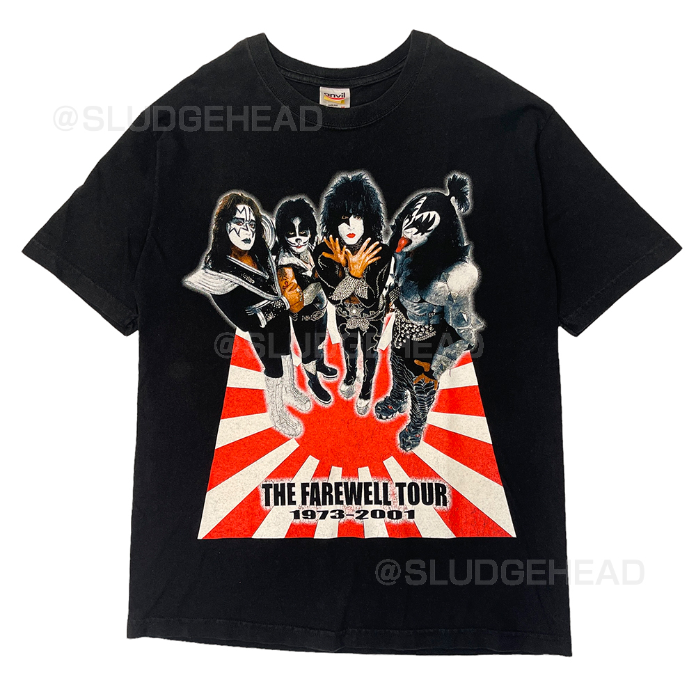 KISS THE FAREWELL TOUR 1973-2001 Tシャツ ヴィンテージ 古着 KISS