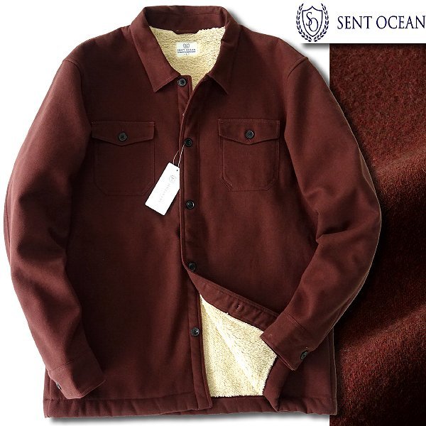 新品 セントオーシャン ボアフリース フランネル CPO シャツ