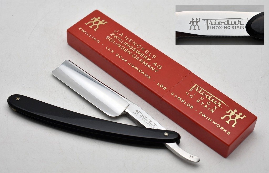 J.A HENCKELS SOKINGEN ヘンケルス ゾーリンゲン 西洋剃刀 J A HENCKELS SOLINGEN ZWILLINGSWERK ドイツ ヘンケルス ゾーリンゲン