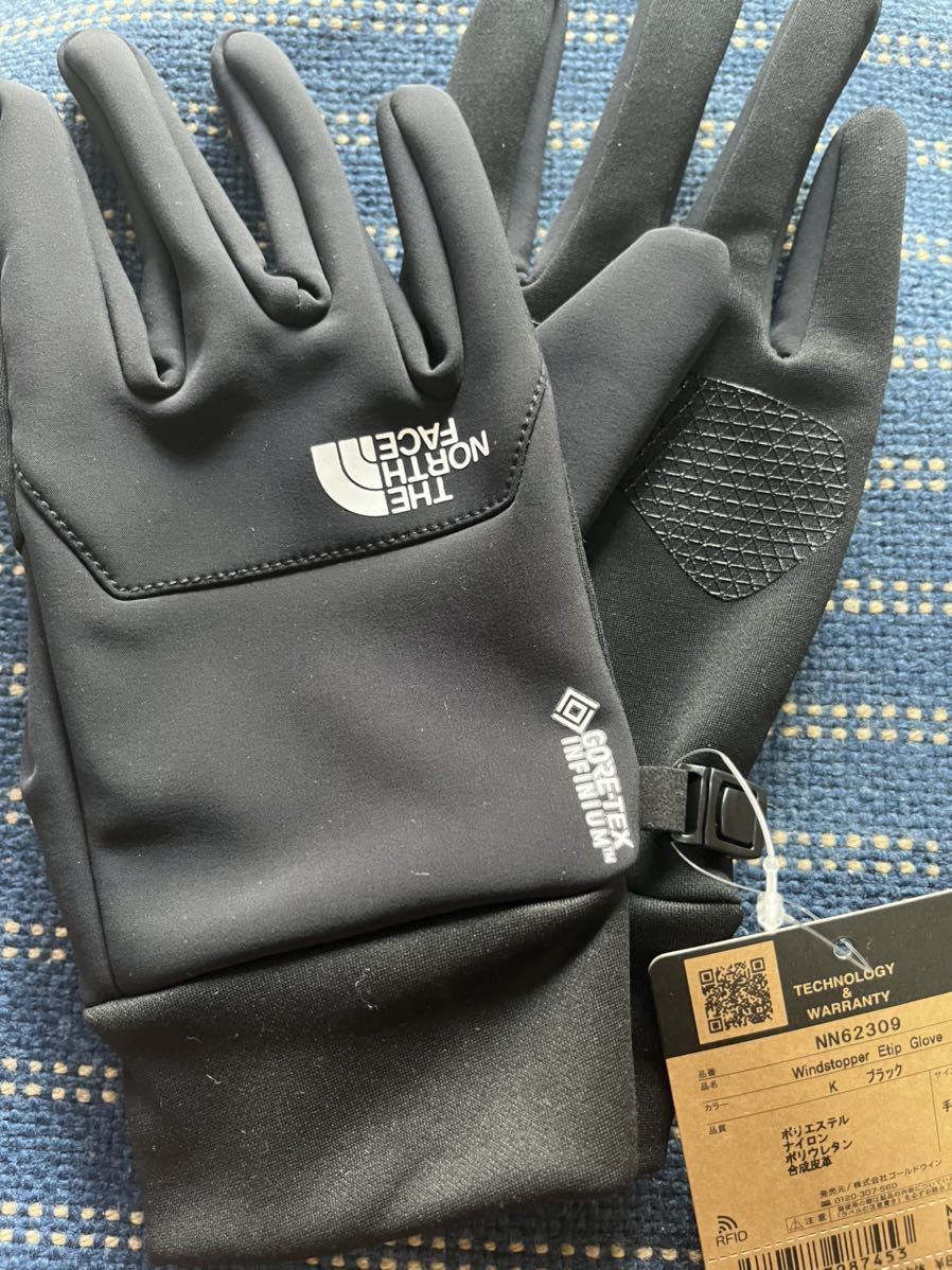 NORTH THE | FACE グローブ Windstopper Etip Glove 公式ウインドストッパーイーチップグローブ(ユニセックス ~ NN61915 イーチップ ノースフェイス イーチップグローブ 防風防滴・タッチパネル対応 安い商品を