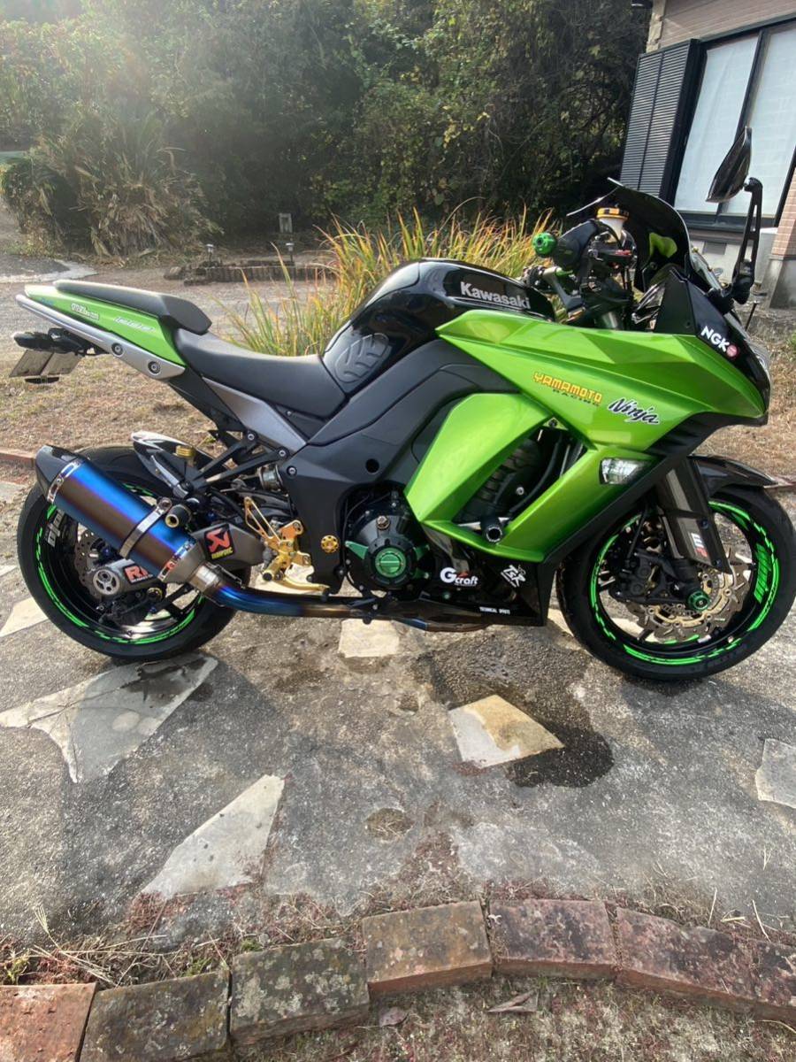 ninja1000 フロントフェンダー カーボン 綾織艶あり ドライカーボン