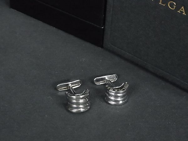 1円 BVLGARI ブルガリブルガリ ビーゼロワン SV925 カフス
