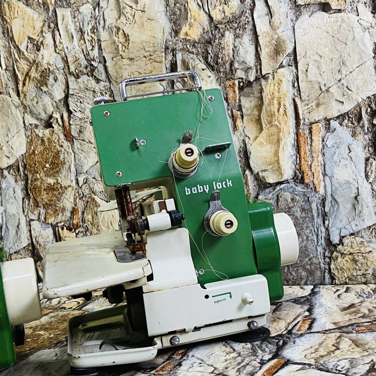 ジューキ ミシン EF-205S baby lock 電源コードなし2台まとめて現状品