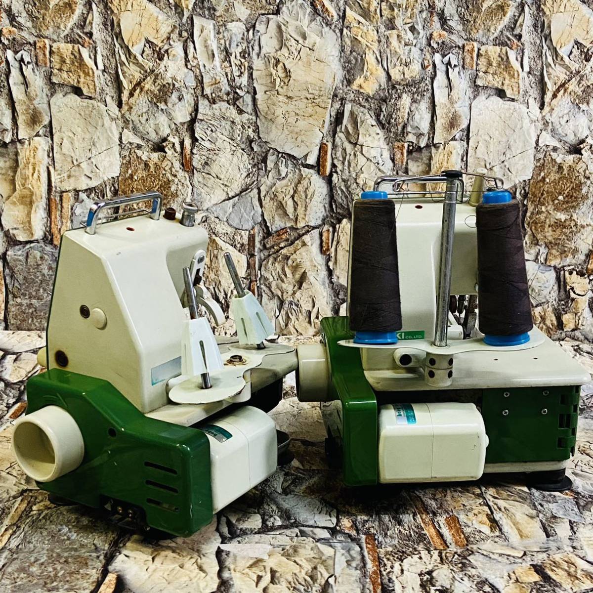 ジューキ ミシン EF-205S baby lock 電源コードなし2台まとめて現状品