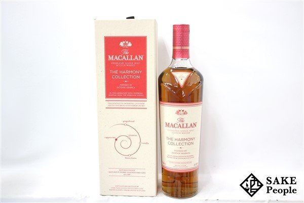 ◇注目! ザ・マッカラン ザ・ハーモニーコレクション インテンスアラビカ 700ml 44％ 箱付き スコッチ