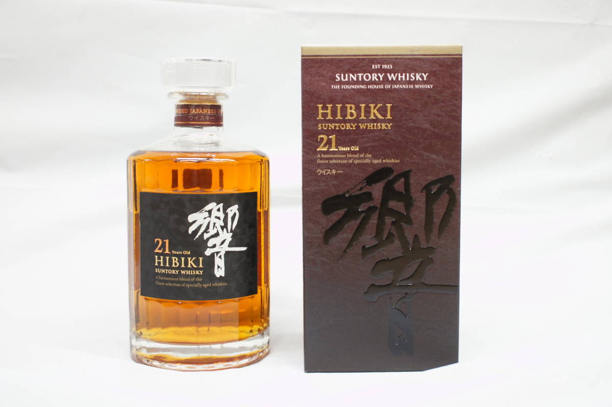 【新品/未開封】SUNTORY サントリー 響 21年 700ml 43％ ウイスキー 箱付 WHISKY HIBIKI