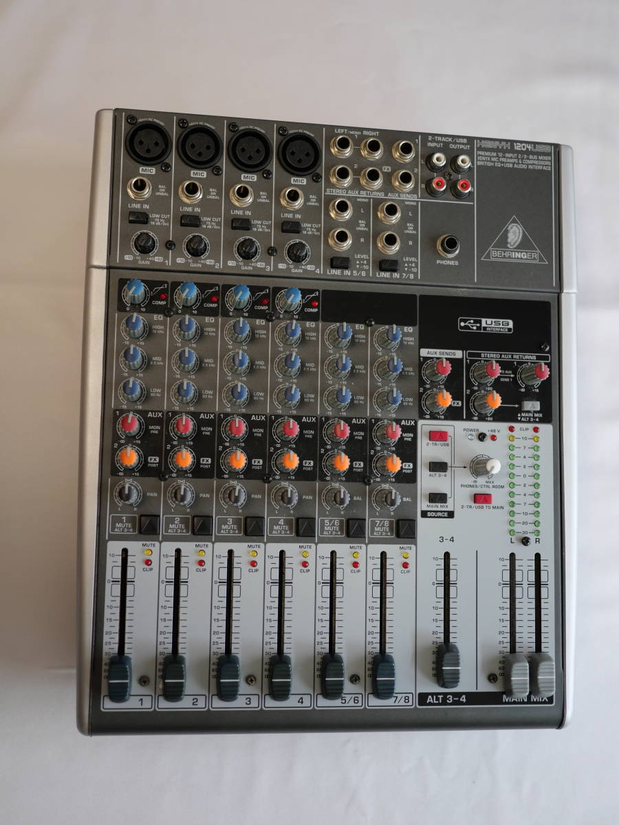 Behringer 【動作未確認のためジャンク】XENYX 1204USB USB BEHRINGER