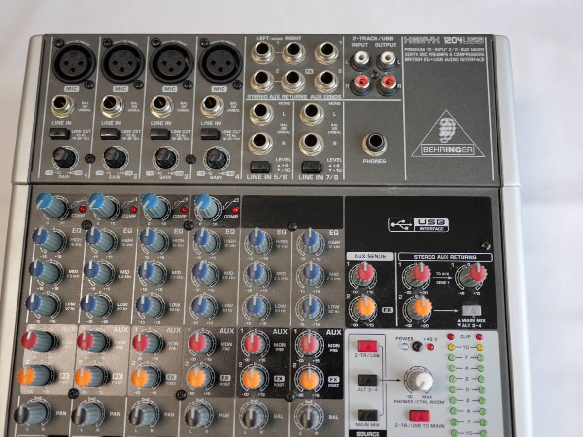 Behringer 【動作未確認のためジャンク】XENYX 1204USB USB BEHRINGER