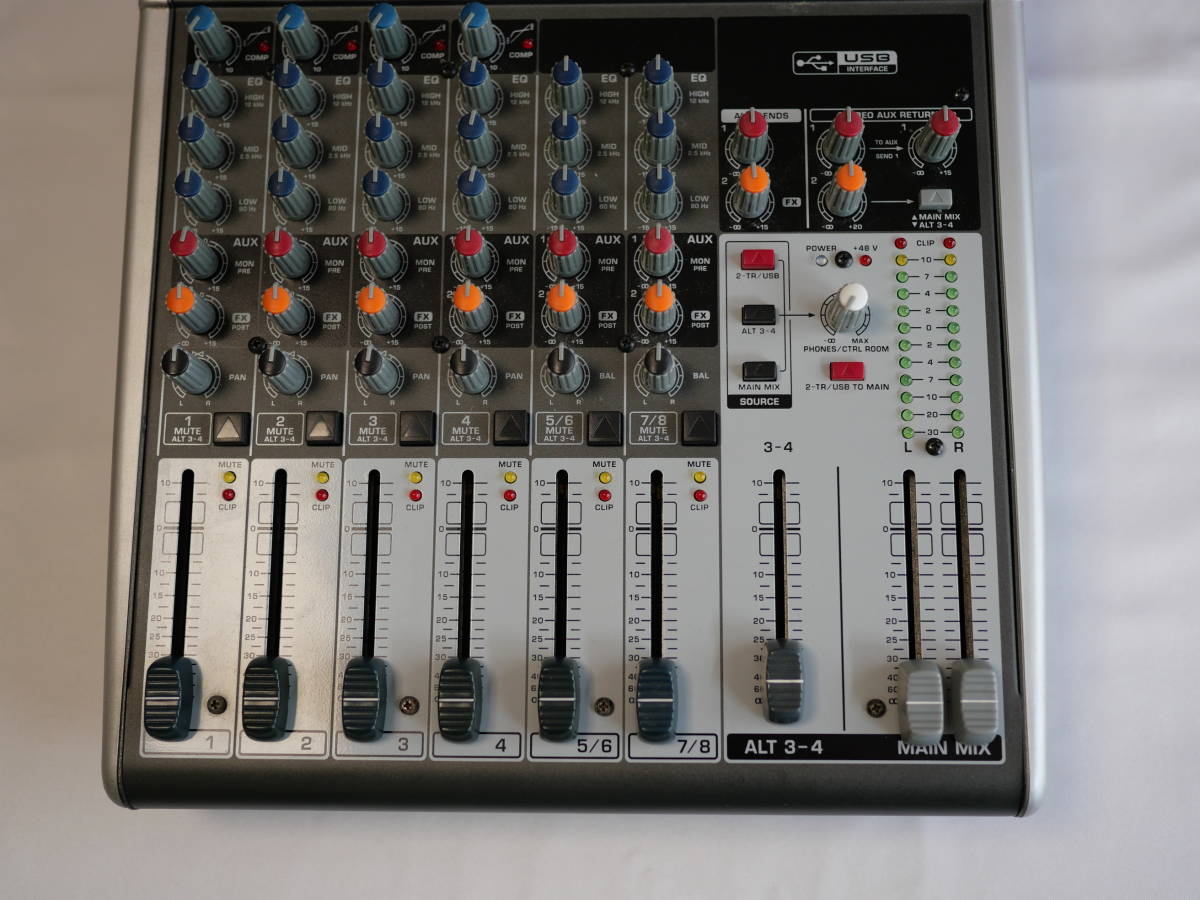 Behringer | Product | XENYX 1204USB 【動作未確認のためジャンク