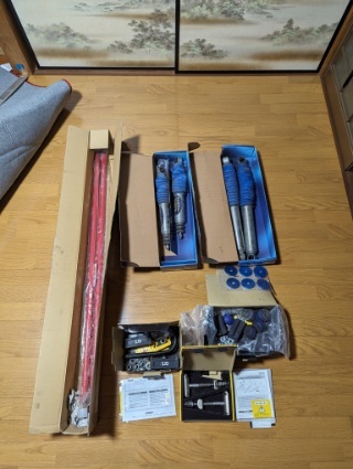 ハイエース　ローダウンセット　Genb　玄武　200系　1.5インチ