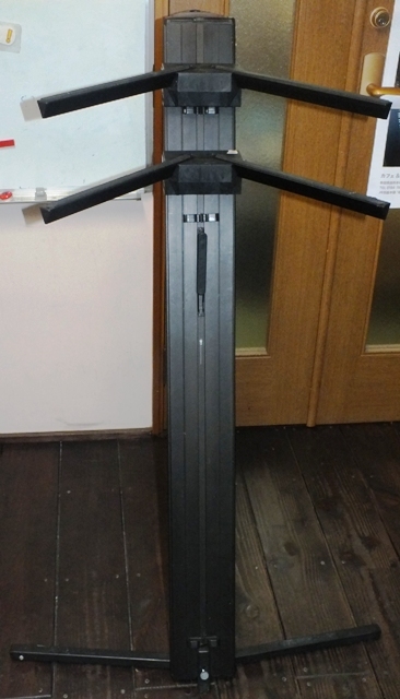 【調律師・楽器リペア店の放出品】ULTIMATE　アルティメイト 2段キーボードスタンド　現状品　