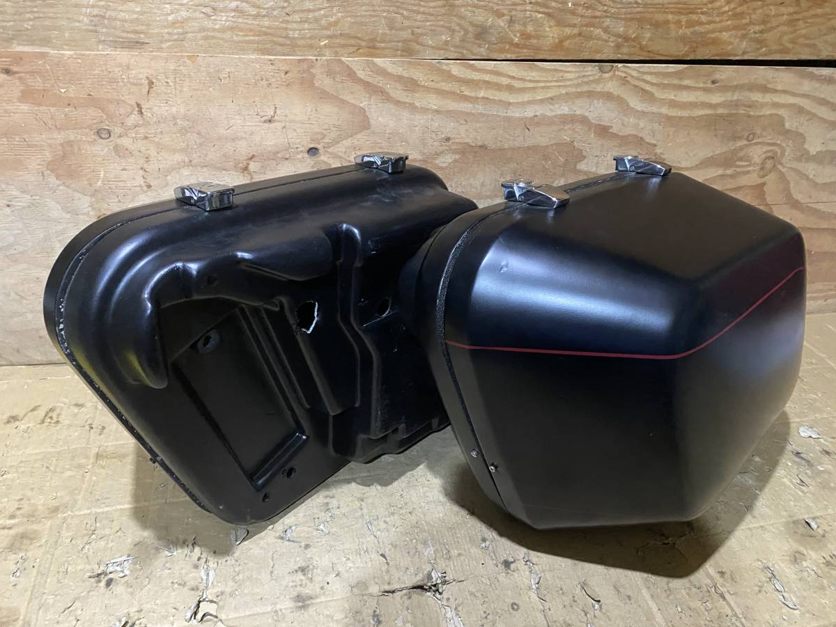 HARLEY-DAVIDSON FXRT スタイル サドルバッグセット パニアケース 左右 