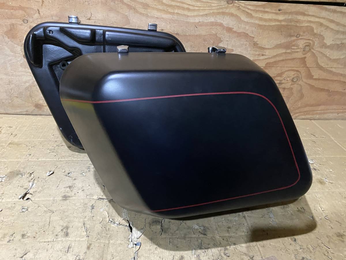 HARLEY-DAVIDSON FXRT スタイル サドルバッグセット パニアケース 左右 