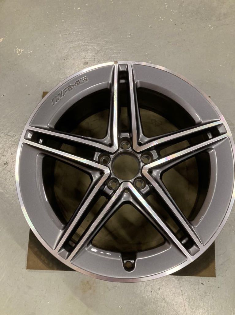 ベンツ AMG W177 C118 CLA45 純正 19インチ 9J +52 PCD112 1本 リペア