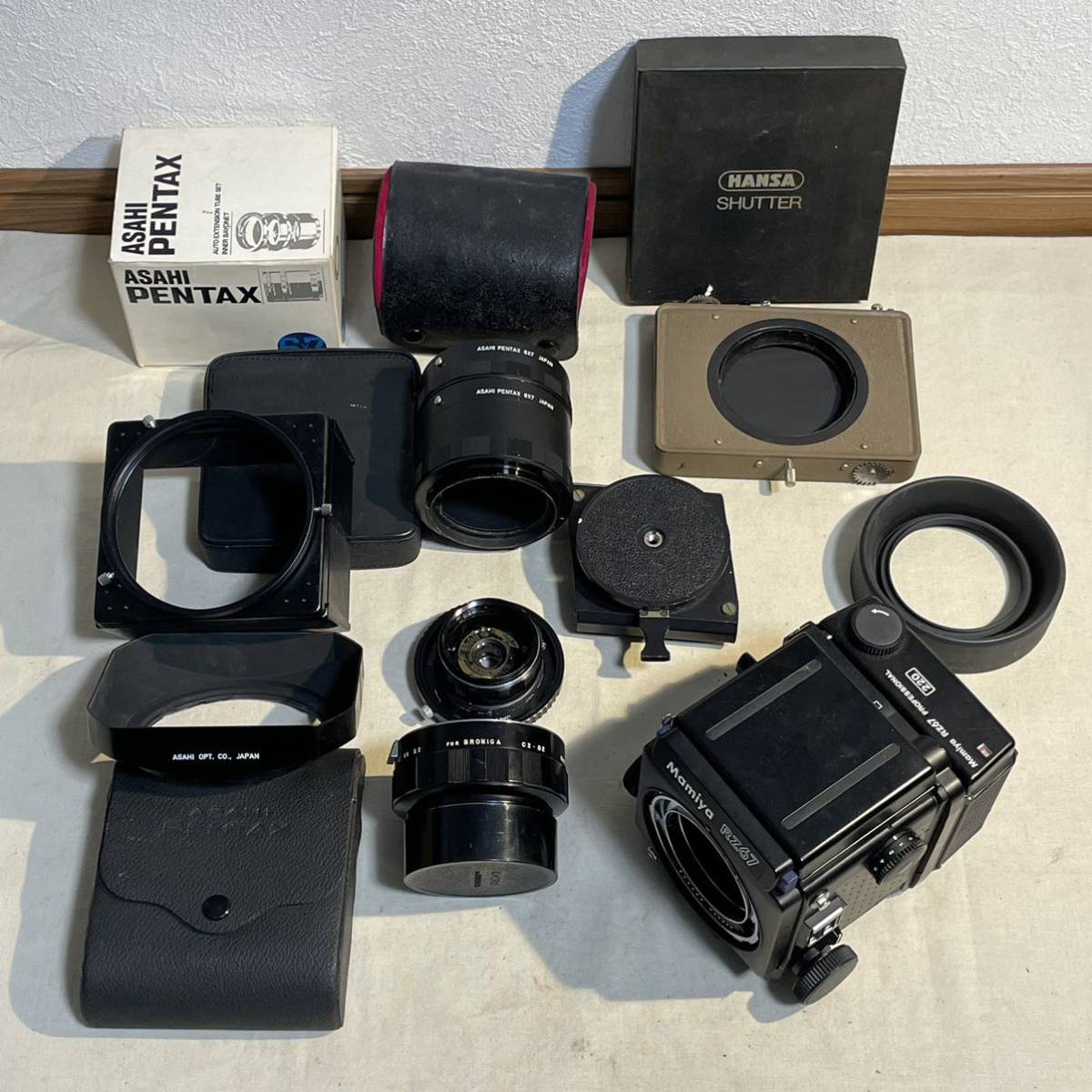 中判カメラ Mamiya RZ67 マミヤ フィルムカメラ 【ジャンク】HANSA