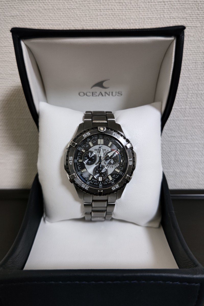 カシオ オシアナス casio oceanus OCW-P500 TDJ 電波ソーラー 定価11万
