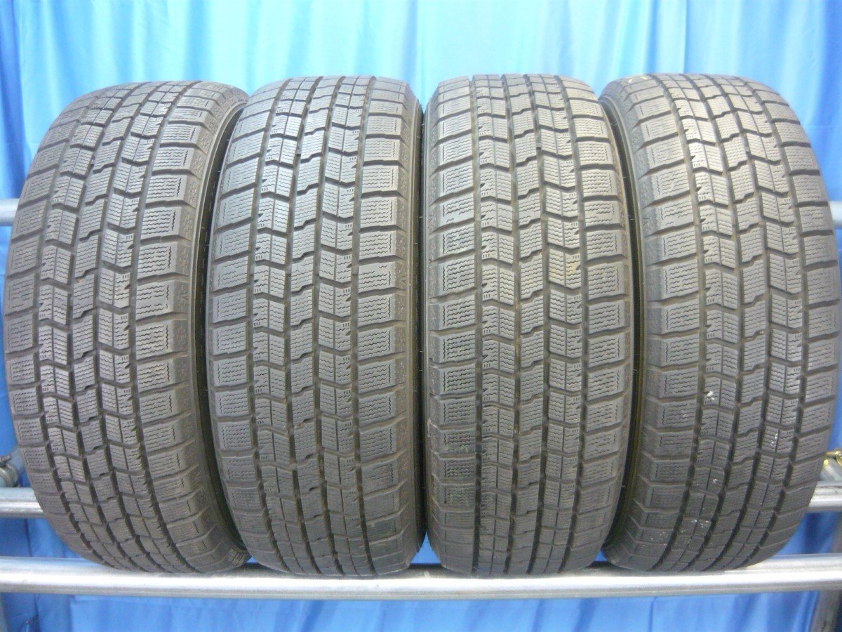 【1円開始】バリ山！グッドイヤー アイスナビ7●205/55R16●8分山 4本 検査済み！取付/手渡し可！●ゴルフ ZN6 カローラスポーツ●(tQ863