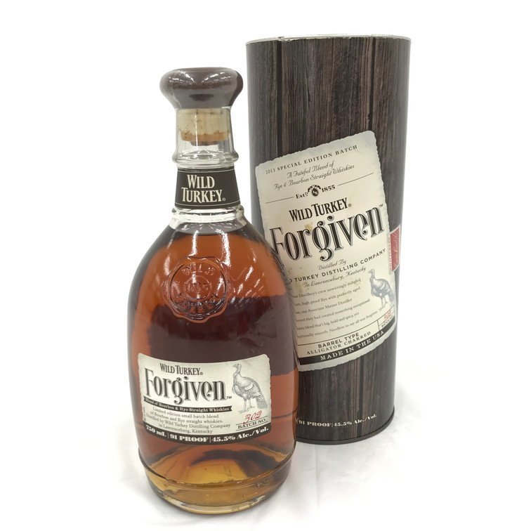 WILD TURKEY ワイルドターキー フォーギブン 750ml 45.5度 箱付 未開栓