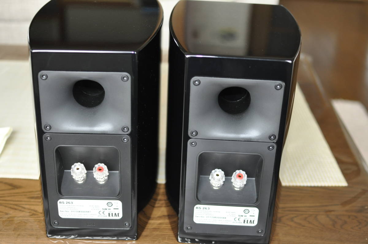 ELAC スピーカースタンド LS30 HB [ハイグロス・ブラック ペア] ELAC
