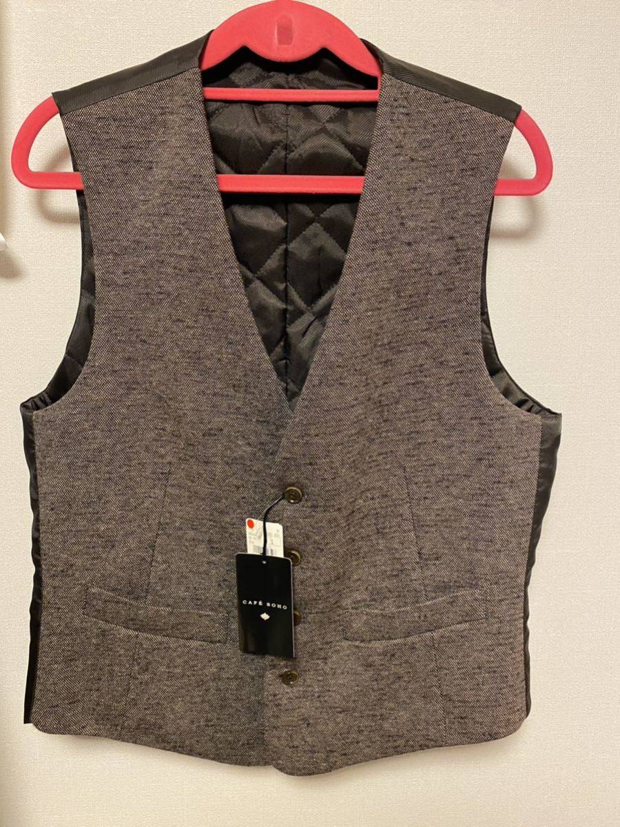 [新品]ジレ ベスト キルティング