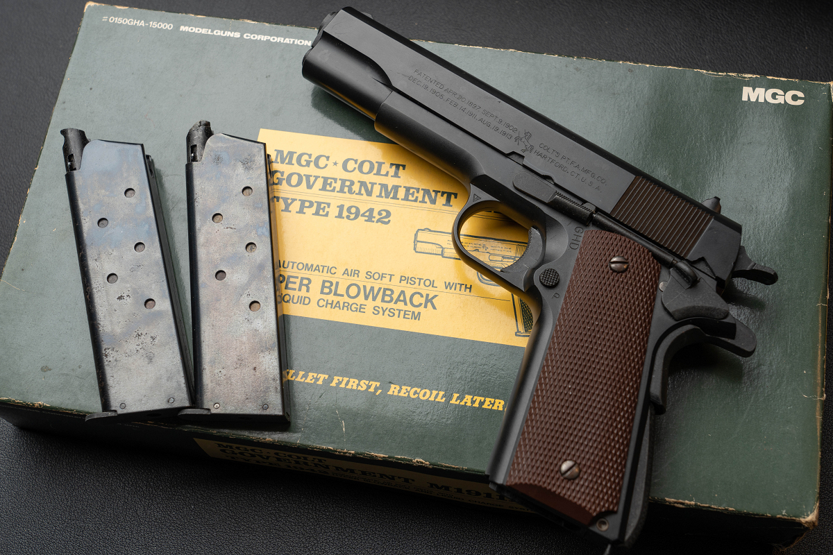 MGC コルトガバメント ミリタリー 1911A1 ガスブローバック ジャンク