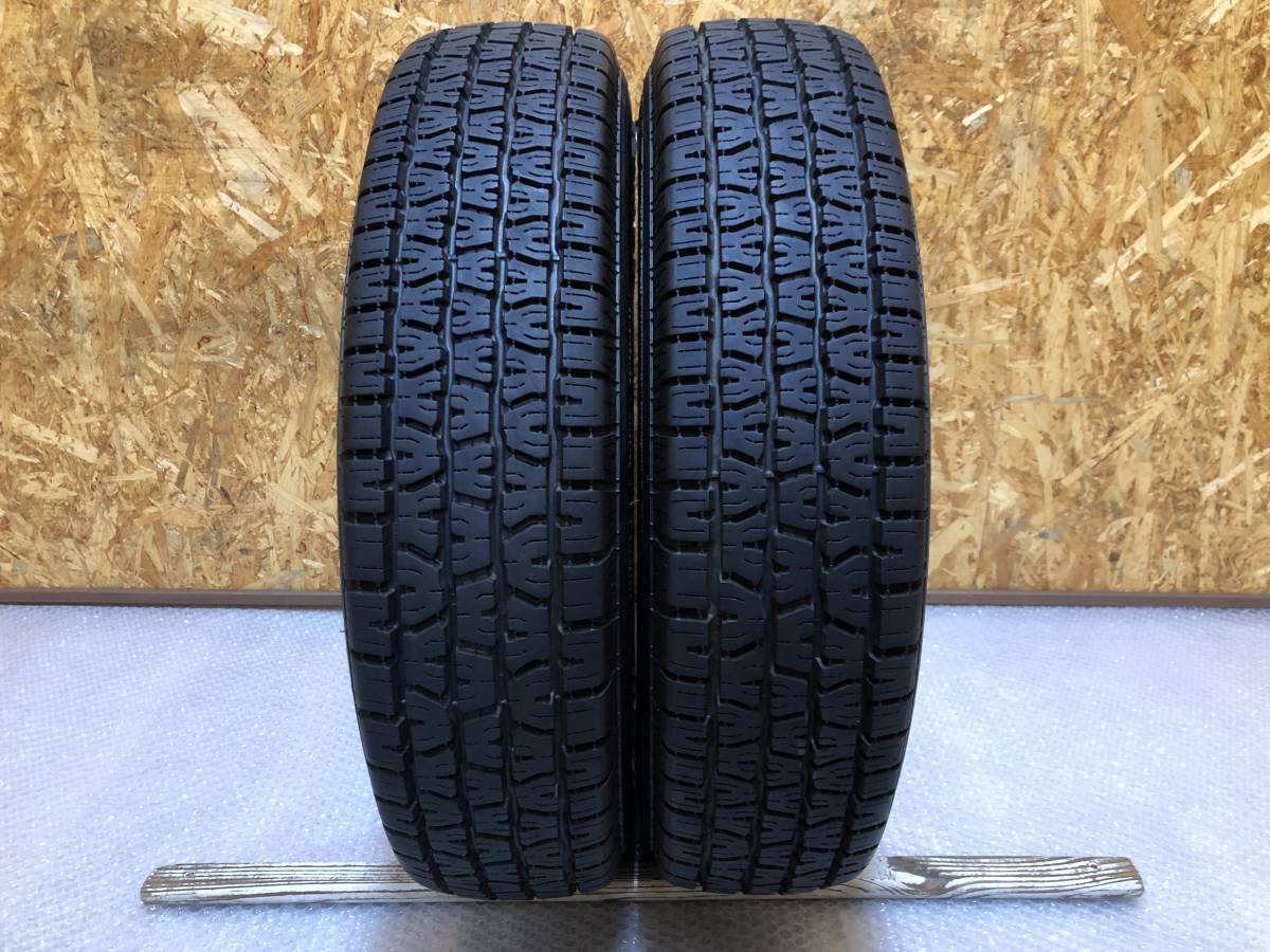 ☆バリ溝2本☆ 20年製 BF Goodrich グッドリッチ ラジアルT/A アメ車 155/80R15 ハイラックス クラウン ダットサン トラック デイトナ AWC
