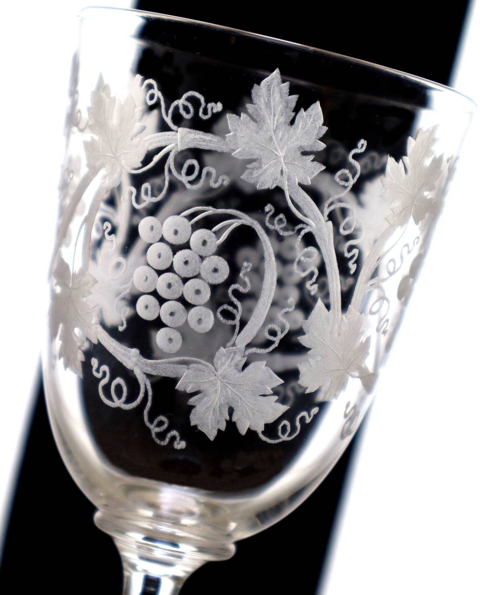 新品，最新作 229 検 オールド バカラ グラス ＷHITE FRIARS ホワイトフライアーズ 葡萄柄 アンティーク グラス ビンテージ(クリスタルガラス)｜売買されたオークション情報、yahooの商品情報をアーカイブ公開 クリスタルガラス