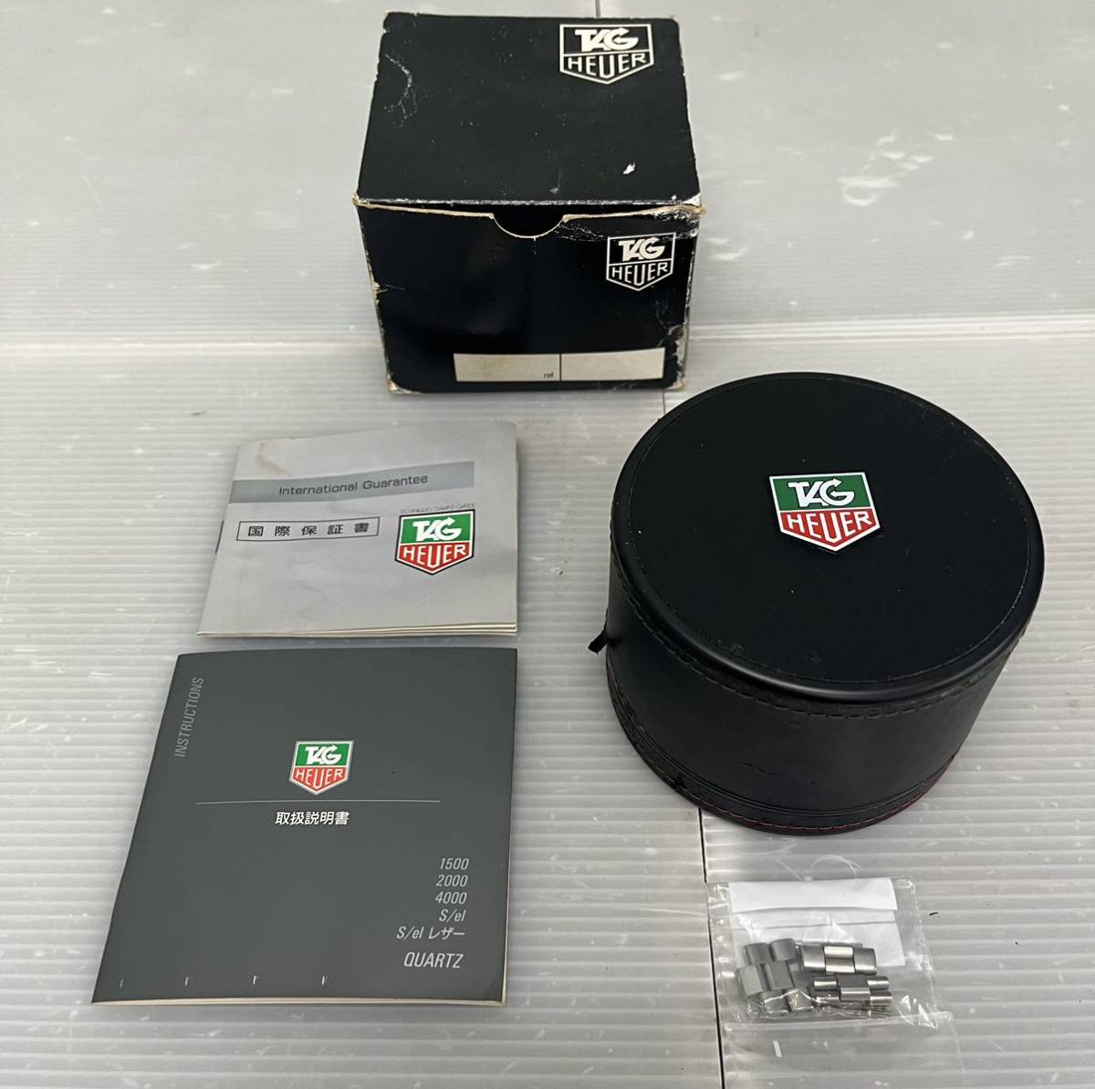 タグホイヤー 空箱 TAG Heuer Yahoo ウォッチケース タグ・ホイヤー 