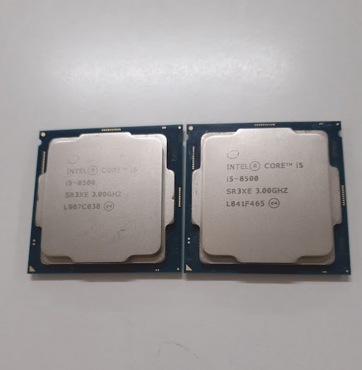 L1108-05 CPU2個セット INTEL CORE i5-8500 SR3XE 3.00GHZ Intel Core