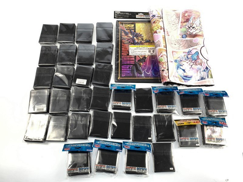 遊戯王 公式スリーブ プレイマット まとめ売り58点 Neuron 絶版 アジア