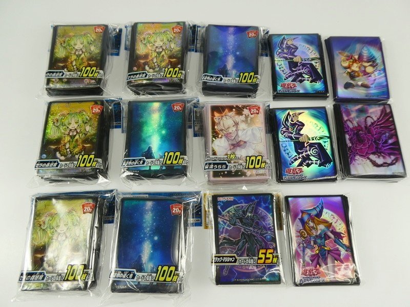 遊戯王 公式スリーブ プレイマット まとめ売り58点 Neuron 絶版 アジア